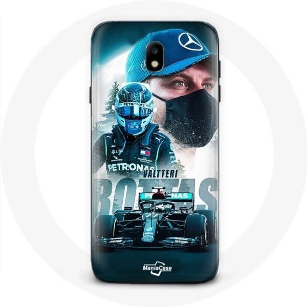 Funda - Valtteri Bottas - Samsung Galaxy J5 2017 - Negra - Flexible - Deporte Negro-image