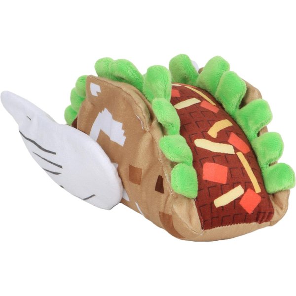 Zabawka Pluszowa Lalka Brainrot Taco Kostka SzczęśCia Gra Akcesorium Pluszak Urocza Pluszowa Zabawka Prezent ŚWiąTeczny Urodzinowy Dla Dzieci 18Cm Green-image