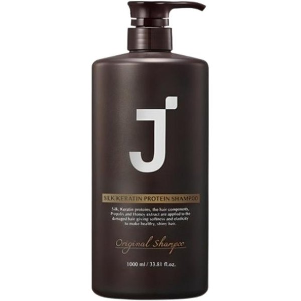 Champú Proteico De Queratina De Seda Jsoop 1L | Champú Proteico Coreano Para Cabello DañAdo Y Aroma Floral De PeoníA 1L-image