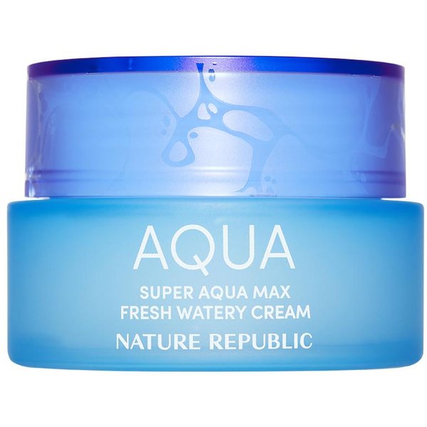 Nature Republic Super Aqua Max Crema Fresca Acuosa Para Piel Grasa 80Ml Blue-image