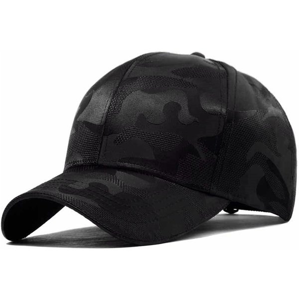 Gorra De BéIsbol TáCtica Camuflaje Gorras Solares Sombreros Deportivos Militares Hombres Mujeres Cabeza Grande Gorra Snapback Oversize 56-60Cm 60-66Cm 60-66Cm Gray-image