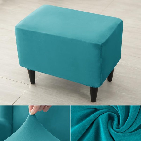Funda EláStica De Terciopelo Para SillóN Tubo Sala De Estar Fundas EláSticas Para Sillones Club Fundas Para Sofá Individual Lavables Barra De Bar En Casa Hotel-image