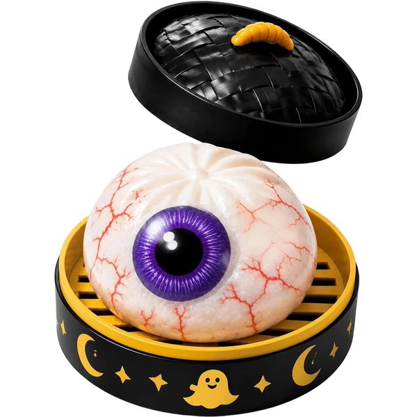 Halloweenowe PudełKo Niespodzianka Tajemnicze PierożEk Brokatowy PierożEk Brokatowy Squishy Z PudełKiem PierożKi Sensoryczna Zabawka Do ŚCiskania Dla Redukcji Stresu-image