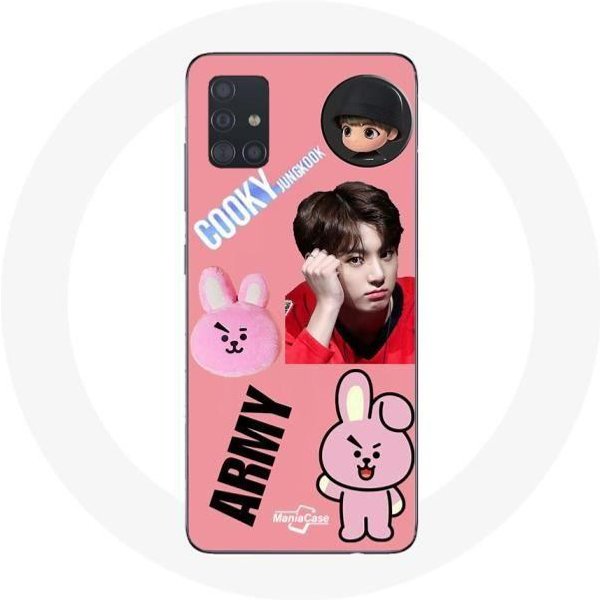 Funda Para Samsung Galaxy A51 BTS Bangtan Boy BT21 Cooky Jungkook Army-image