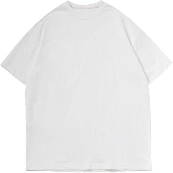 Camiseta De Manga Corta Para Hombre 100% AlgodóN Cuello Redondo Nuevo Estilo Coreano Camiseta Interior Blanca Ropa Interior Holgada Superior Xxxl-image