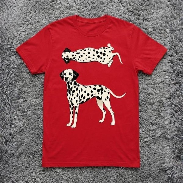 Graficzny T-Shirt Unisex DalmatyńCzyk S-5XL L-image