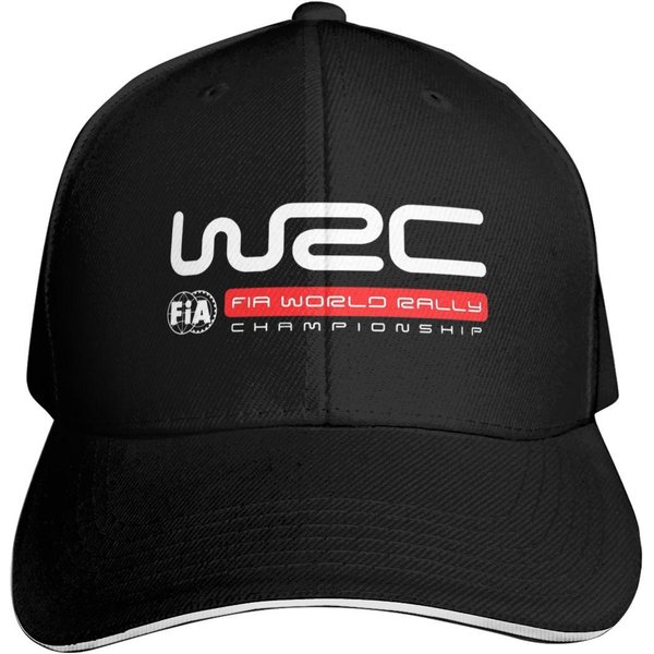 Mistrzostwa ŚWiata W Rajdach Samochodowych WRC Czapka Moda Codzienna Czapki Baseballowe Regulowany Kapelusz Hip Hop Lato Unisex Czapki Baseballowe One Size Black-image