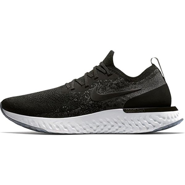 MęSkie Buty Sportowe Nike Epic React Flyknit Czarne Ciemnoszare 42 Black-image