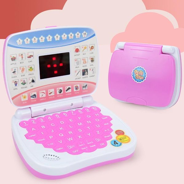 Nuevo Mini PortáTil De SimulacióN MáQuina De EducacióN Temprana Pantalla LED MáQuina De Aprendizaje Juguete Regalo De EducacióN Del Lenguaje Preescolar Para NiñOs-image