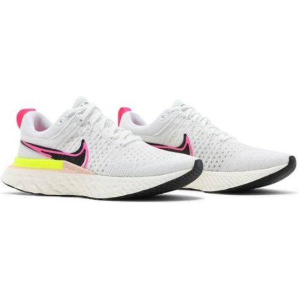 Nike Wmns React Infinity Run Flyknit 2 Rawdacious DJ5396-100 EU 40.5 RóżOwy/BiałY-image