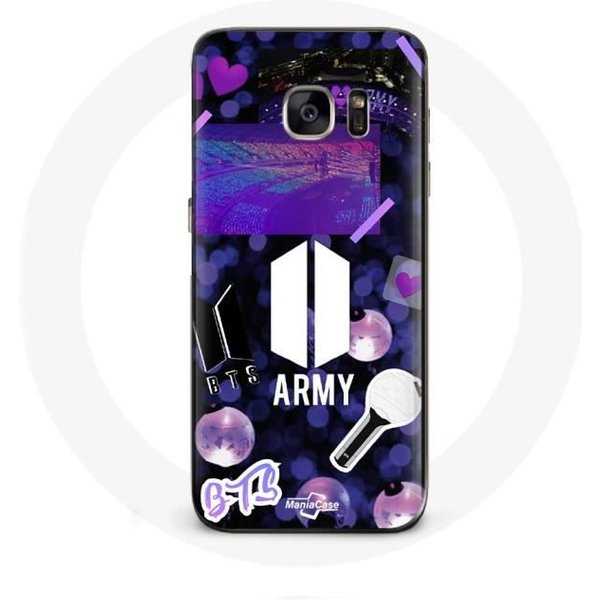 Funda Para Samsung Galaxy S6 Bangtan Sonyeondan BTS Logo Army Bomb Lightstick-image