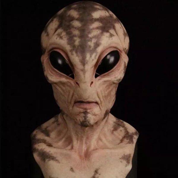 Nueva MáScara De LáTex AlieníGena MáScara De Terror AlieníGena De Halloween-image