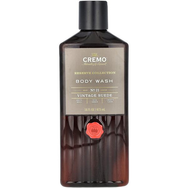 Cremo, ColeccióN Reserva, Gel De Ducha, Gamuza Vintage, 473 Ml (473Ml) Gray-image