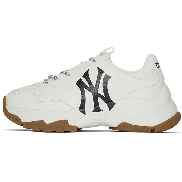 MLB Big Ball Chunky Codzienne Wszechstronne Wygodne PodwyżSzająCe Niski Top Tata Buty Unisex Trampki Off-White 3ASHBNA3N-50WHS 39-image