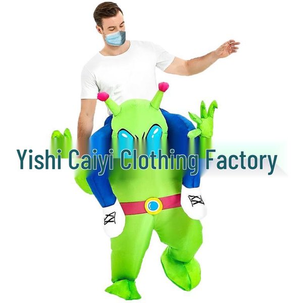 Popular Disfraz Inflable De Abrazos De Alien Rosa Con Ojos Grandes Adult 150-190Cm-image