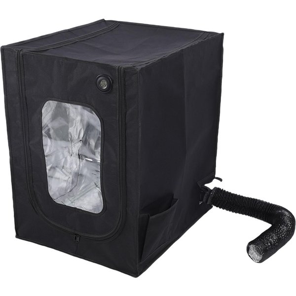 Ognioodporna Obudowa PasująCa Do Drukarki 3D Bambu Lab P1 X1 A1 StałA Temperatura OsłOna PrzeciwpyłOwa Z Zestawem WyciąGowym Z Wentylatorem I LED-image