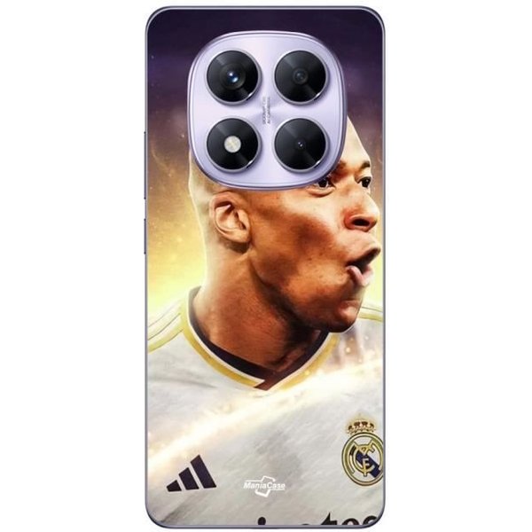 Funda - Maniacase - Xiaomi Redmi Note 14 Pro 5G - Kylian Mbappe - Negro - Flexible-image
