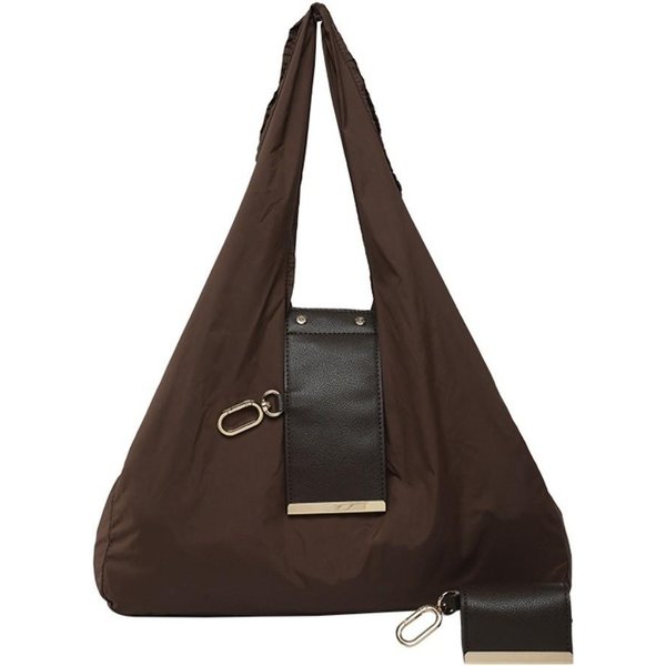 Mini Bolso Tote Reutilizable Gran Capacidad EcolóGico Plegable Bolsa De Compras Llavero Ligero Ampliable Bolsa Reutilizable-image
