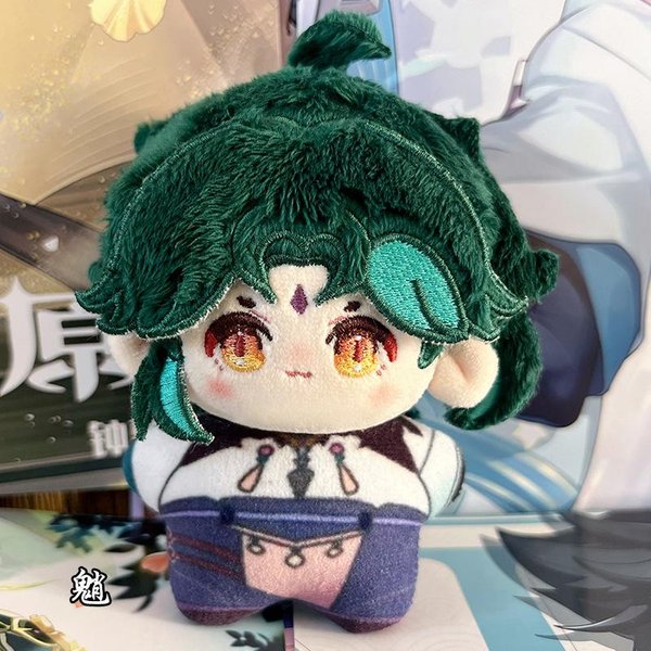 10 Cm Pluszowa Zabawka Genshin Impact CiałO Rozgwiazdy Wypchana Zhongli Xiao Furina Raiden Shogun Scaramouche Postać Z KreskóWki Gra Anime Lalka 10Cm Black-image
