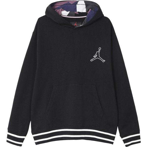 Bluzy Jordan Flight MVP MęSkie Czarne Z Kapturem Umiarkowany Regularny 2XL Black-image