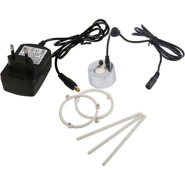 Generador De Niebla UltrasóNico, Nebulizador, Fuente De Agua, Estanque, Atomizador, Humidificador De Aire Con Adaptador-image