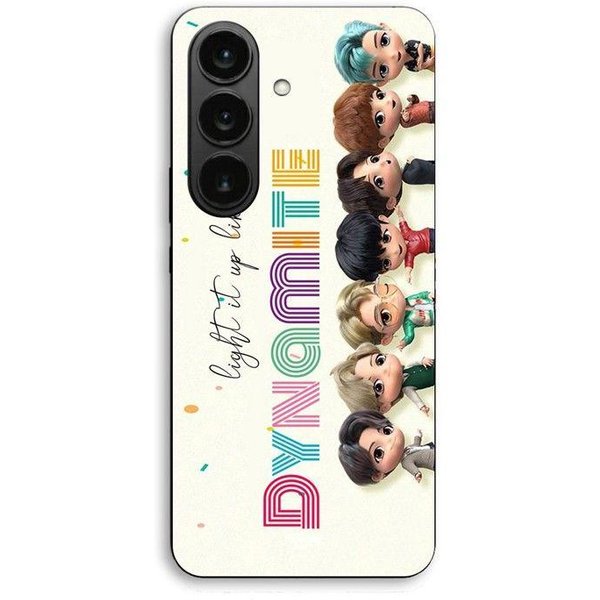Coque De TéLéPhone - Maniacase - Samsung Galaxy S26 - Silicone TPU - Kpop BTS - Noir Negro-image