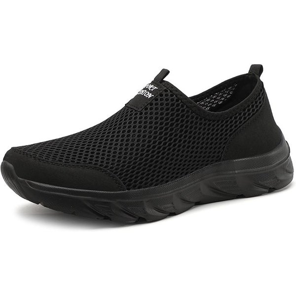 Lekkie MęSkie Buty Codzienne OddychająCe Wsuwane MęSkie Trampki Codzienne AntypośLizgowe MęSkie PłAskie Buty Do Chodzenia Na ZewnąTrz Rozmiar 39-47 42-image