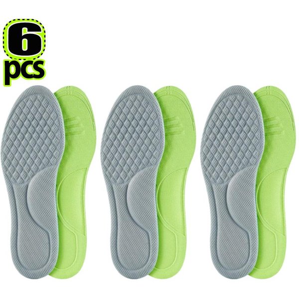 Plantillas OrtopéDicas Unisex De Espuma ViscoeláStica, Desodorantes, Absorben El Sudor Y Son Suaves Y Antibacterianas. 37-38-image