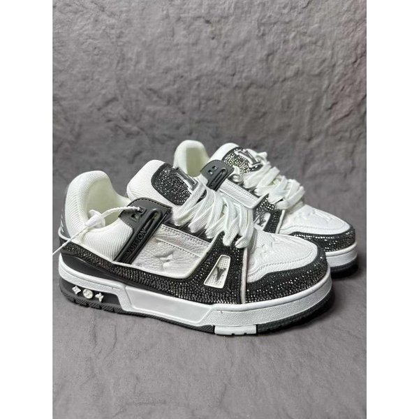 Nuevas Zapatillas De Plataforma Casual Originales Para Mujer, VersáTiles Zapatillas Blancas Deportivas PequeñAs, Zapatillas De Papá Para Hombre 38 Female Gray-image
