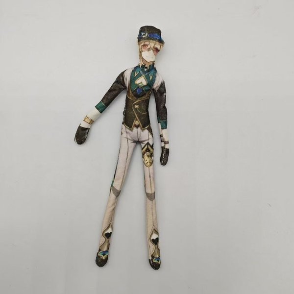 Sherlock Holmes Sherlock Cosplay Pluszowa Lalka John Watson Abstrakcyjna Figurka Wbudowany Metalowy Szkielet Pozowalna Zabawka Akcja Prezent 28Cm-image