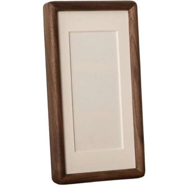 BeżOwa Mata Elegancka Ramka Na ZdjęCia Drewniana Ramka Na ZdjęCia Orzechowa Ramka Na ZdjęCia A Beige-image
