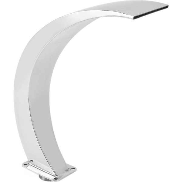 Fuente De Cascada Para Piscina G1 Rosca Interna Acero Inoxidable 304 DiseñO Redondeado Curvo Fuente Para Piscina Exterior Para-image