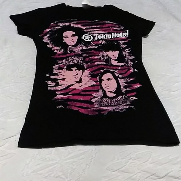 Koszulka Tokio Hotel Gifl BawełNiana Wszystkie Rozmiary Koszulka Unisex Xxxl Gray-image