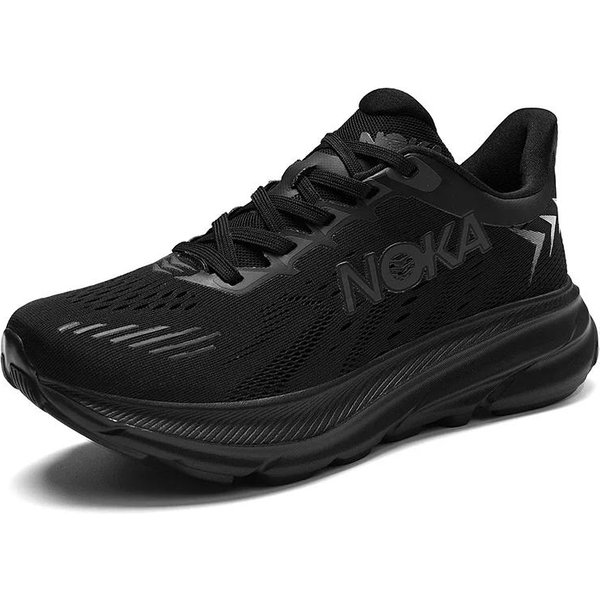 Zapatillas Deportivas De Malla Transpirable Para Hombre, Zapatillas Casuales Para Correr, Zapatos De Skate, AmortiguacióN, OtoñO, Verano, 2025 44 Negro-image