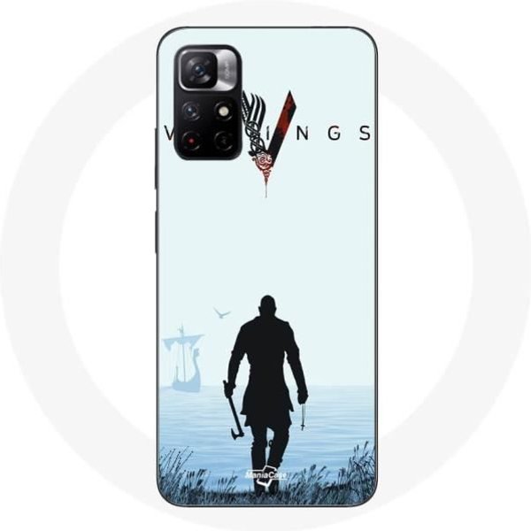 Funda - Maniacase - Redmi Note 11 5G - Flexible - Vikingos - Ragnar Lothbrok-image