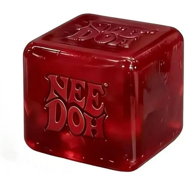 Dr Pepper X Needoh Kostka Nice Cube Squishy Zabawka Do łAgodzenia Stresu, MięKka Kostka Fidget Do śCiskania Dla Dzieci I DorosłYch, Sensoryczna Zabawka łAgodząCa LęK Burgund-image