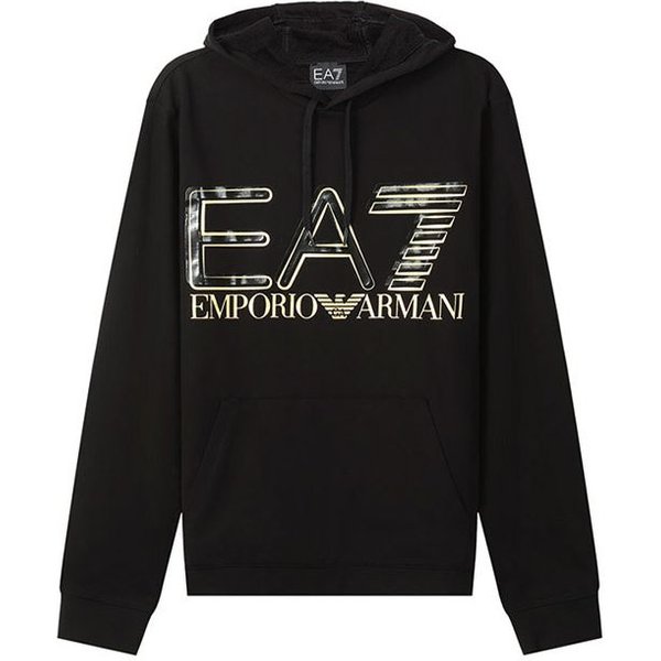 Emporio Armani EA7 Sudadera Con Logo De AlgodóN Para Hombre Sudaderas 3LPM45-PJFGZ-0208 M Gray-image