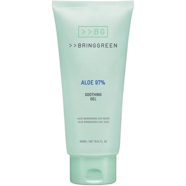 Bring Green ŻEl ŁAgodząCy Z Aloesem 97% NawilżAjąCy I ChłOdząCy Krem NawilżAjąCy 300Ml-image