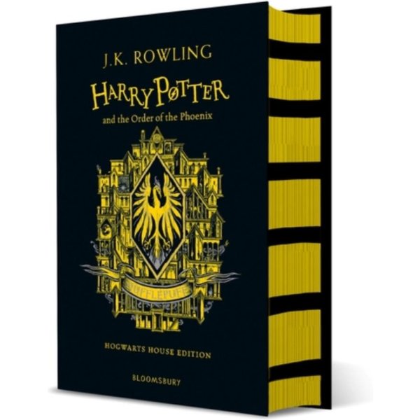 Harry Potter I Zakon Feniksa Edycja Hufflepuff Autorstwa J.K. Rowling KsiążKa W MięKkiej Oprawie 9781526618177-image