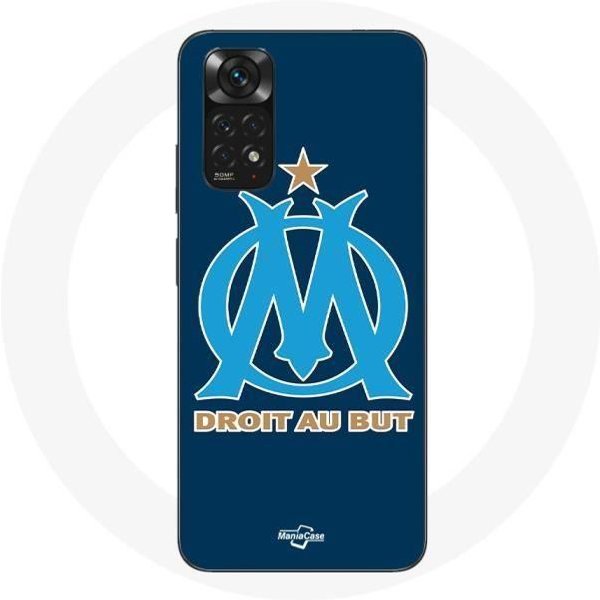 Funda Para Xiaomi Redmi Note 11 4G Olympique De Marsella OM Logo Azul-image