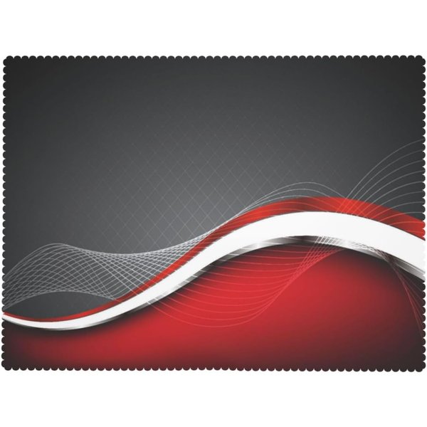 Abstrakcyjny Czerwono-Czarny Geometryczny Obrus, ProstokąTny Zmywalny Pokrowiec Na Stół Do Domu, Kuchni, Firmy 140X180Cm-image
