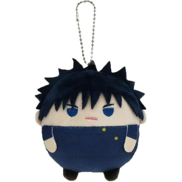 Jujutsu Kaisen OkrąGłY Pluszowy Breloczek Yuji Megumi Choso Yuta Anime Puszysta Wypchana Lalka Zawieszka Do Torebki Prezent Dla FanóW-image