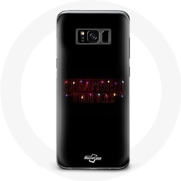 Funda Para Samsung Galaxy S8 Stranger Things PóSter Logo Feliz Navidad-image