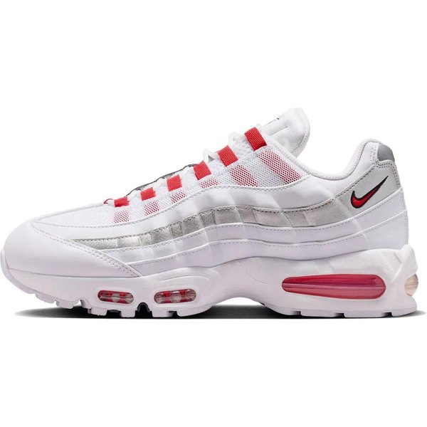 Nike Air Max 95 SE Big Bubble - Zapatillas De Hombre England Blanco Rojo Velocidad MetáLico Plateado IQ0176-100 42 Gray-image