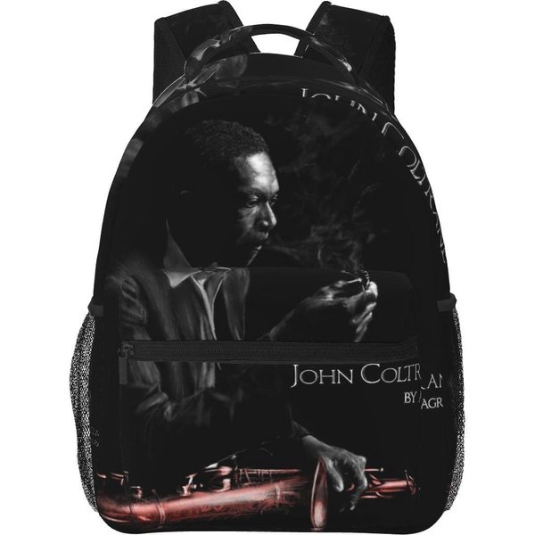 Mochila John Coltrane Estudiante NiñOs NiñAs Bolsa Para Libros NiñOs Bolso Escolar Bolsos De Hombro Para PortáTil Para Hombres Mujeres One Size-image