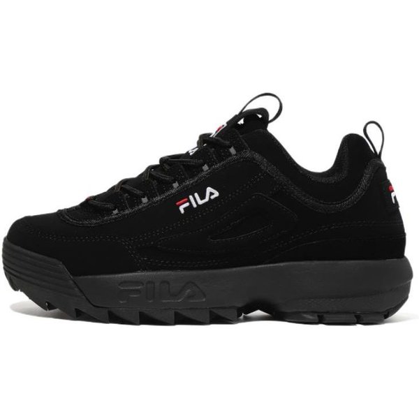 Fila Disruptor 2 1998 SkóRa Syntetyczna Sportowy Komfort Niskie Buty Codzienne Unisex Buty Codzienne Czarne 1FM00864F_001 42-image