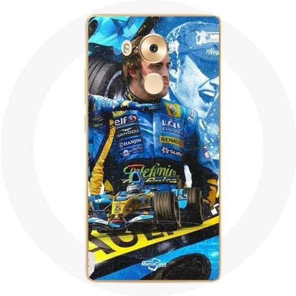 Funda Para Huawei Mate 8 FóRmula 1 Fernando Alonso CampeóN Del Mundo De F1-image