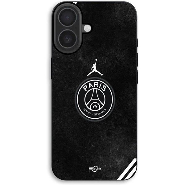 Funda De TeléFono - Maniacase - Iphone 17 - Silicona Tpu - Negro - Logo De Jordan Negro-image