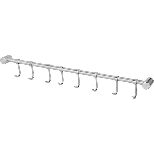 Percha De Pared De Acero Inoxidable Gancho Colgador Abrigo Bata Toalla Sombrero Estante Para Ropa Para Cocina BañO-image