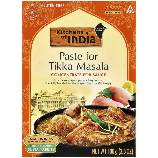 Pasta Para Tikka Masala, Concentrado Para Salsa, Medio, 3.5 Oz (100 Gramos)-image